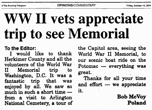 WWII vets appreciate trip to see Memorial